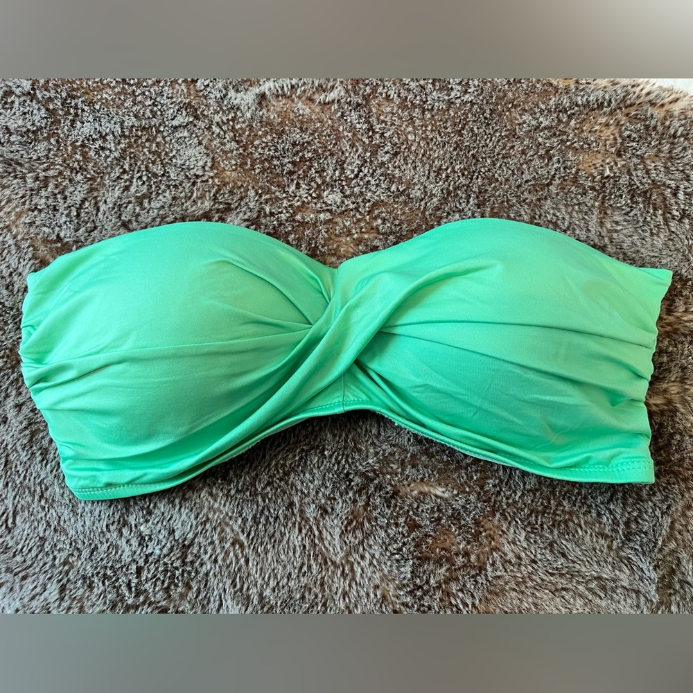Mossino Lime Green Swimsuit Top XL